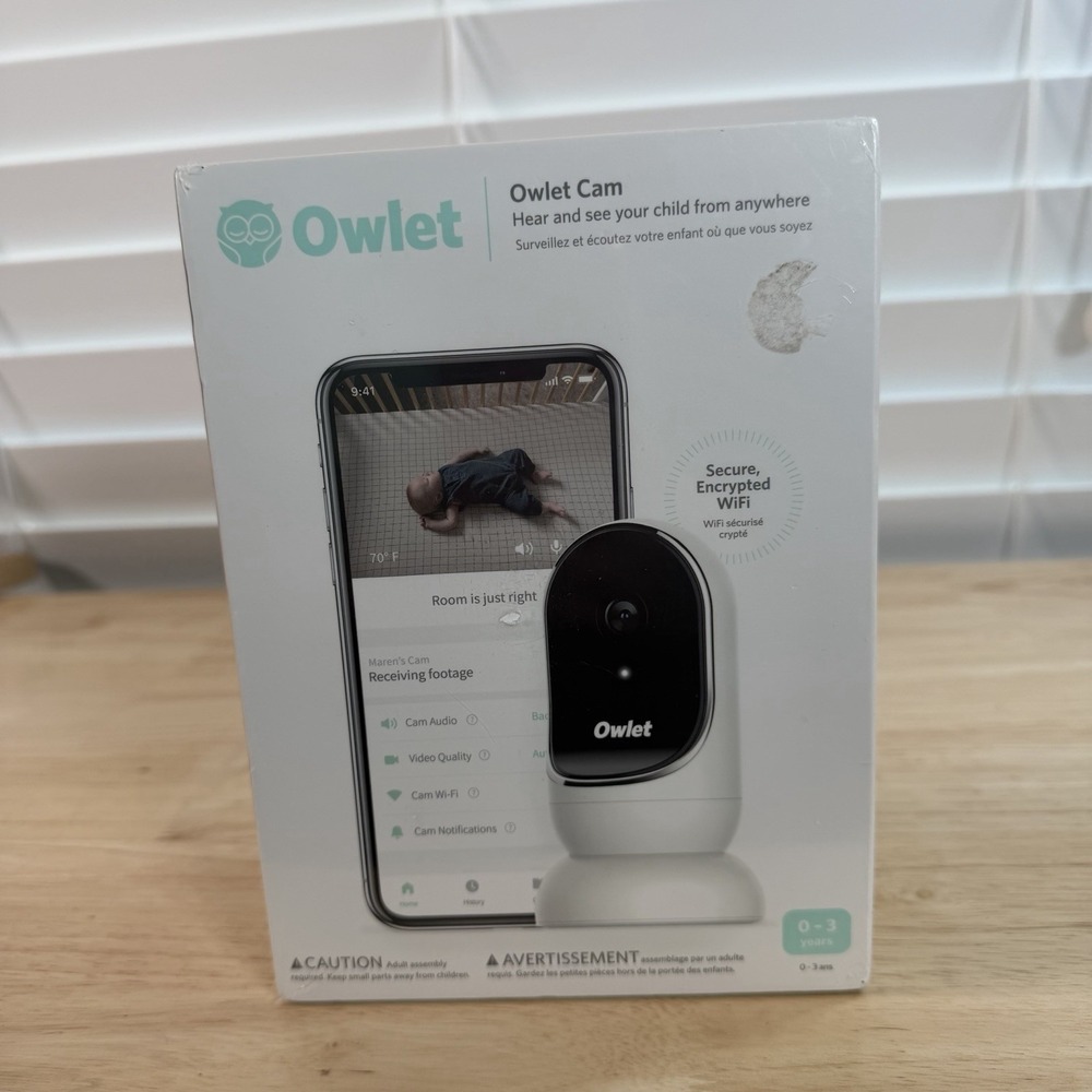 Owlet Cam Secure Smart Portable Video Baby Monitor HD 2 Way Talk BC04NNBBYH New